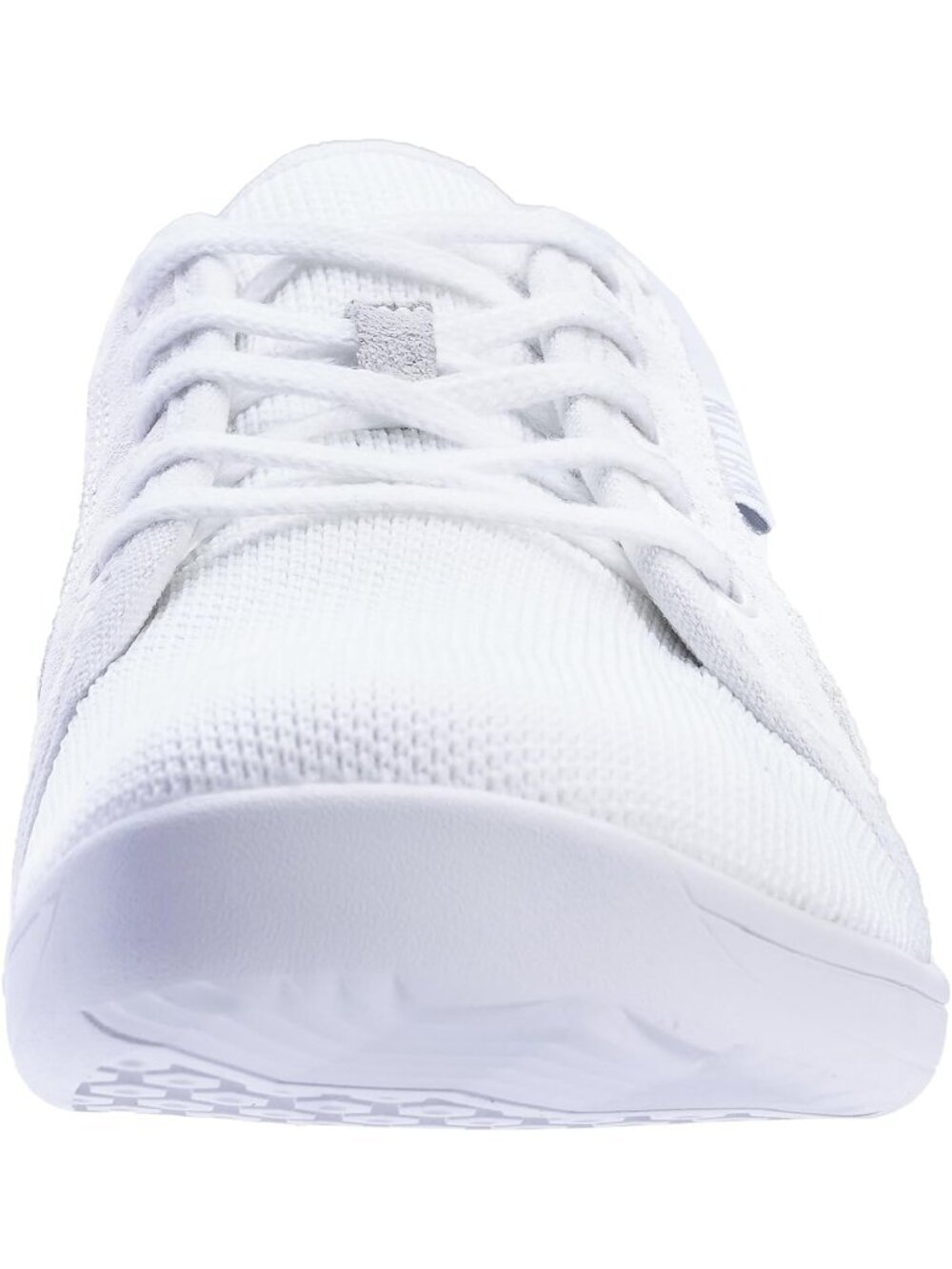 Women's White Minimalist Barefoot Shoe Zero Drop Sole Wide Width Fashion Sneaker - Picture 4 of 6